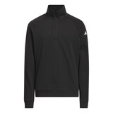 adidas Golf Junior 1/4 Zip Long Sleeve Top Front_Flat