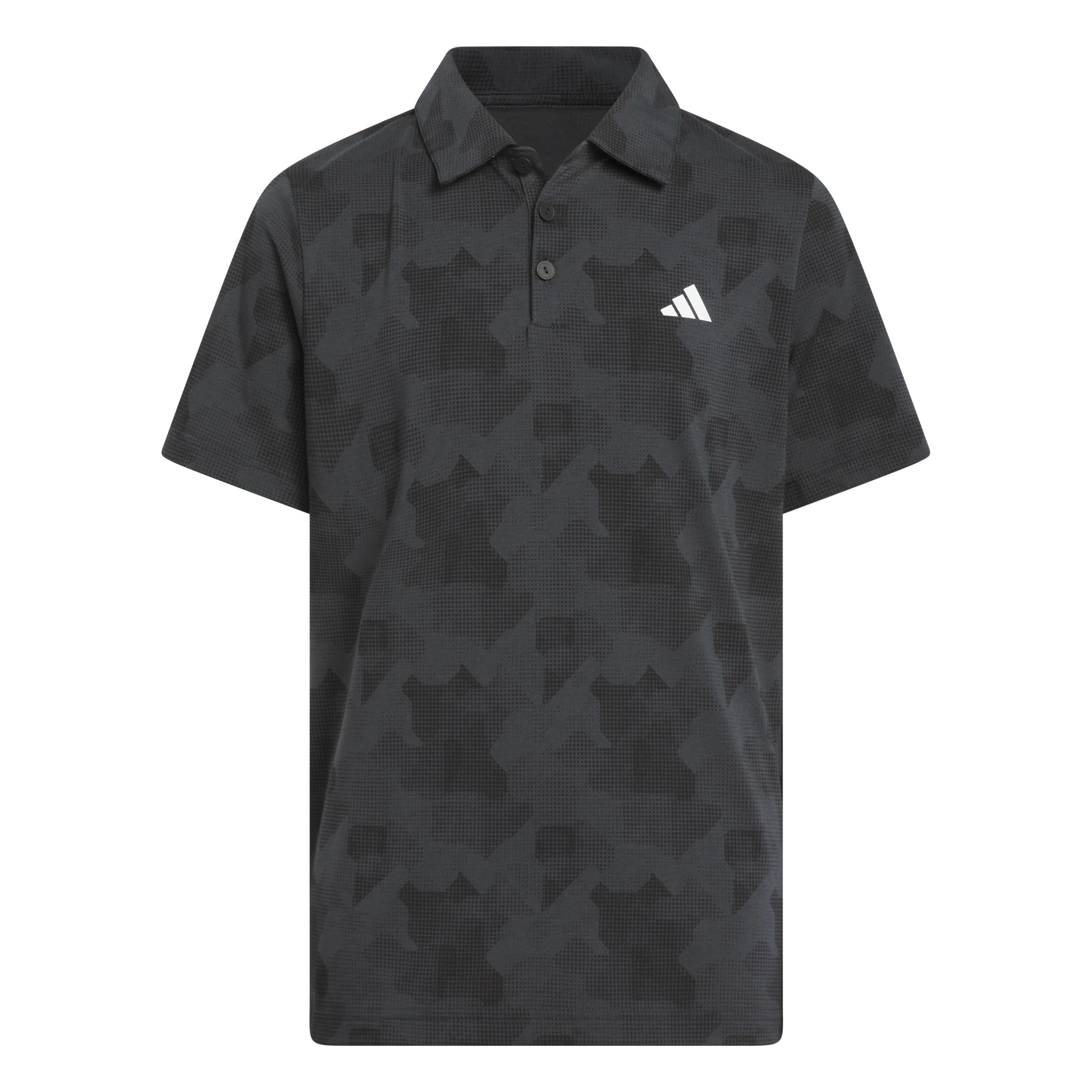 adidas Golf Boys' Script Polo T Shirt