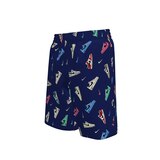Nike Kids' Multi Sneaker 7" Volley Shorts Front_Angled_Left