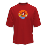 Nike Boys' Sunset Surf Hydro T Shirt Front_Flat