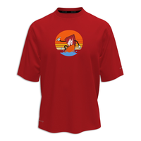 Nike Boys' Sunset Surf Hydro T Shirt Front_Flat