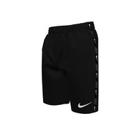 Nike Boys' Logo Tape 7 Inch Volley Shorts Front_Angled_Left
