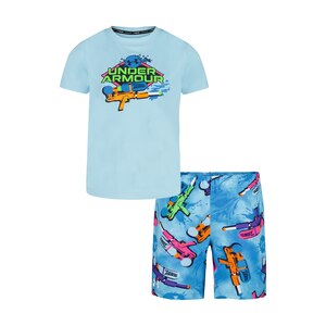 Under Armour Boys' Classic Soaker Set Stream BS T Shirt