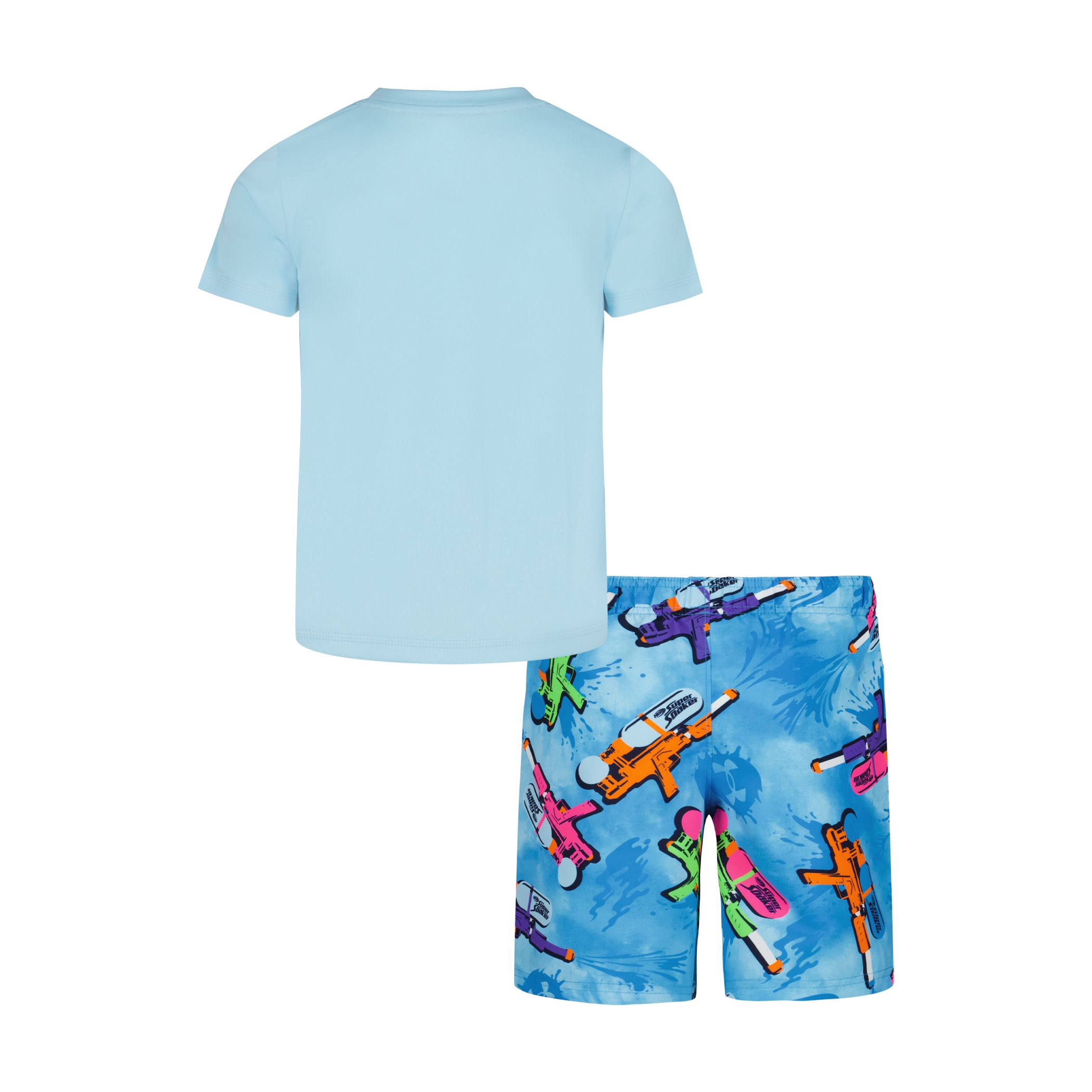 Under Armour Boys' Classic Soaker Set Stream BS T Shirt