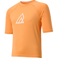 Ripzone Kids' Waves Short Sleeve Rashguard Swim Shirt Front_Angled_Left
