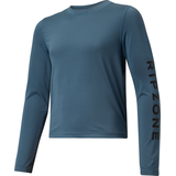 Ripzone Kids' Waves Long Sleeve Rashguard with UPF 40 Sun Protection Front_Angled_Left