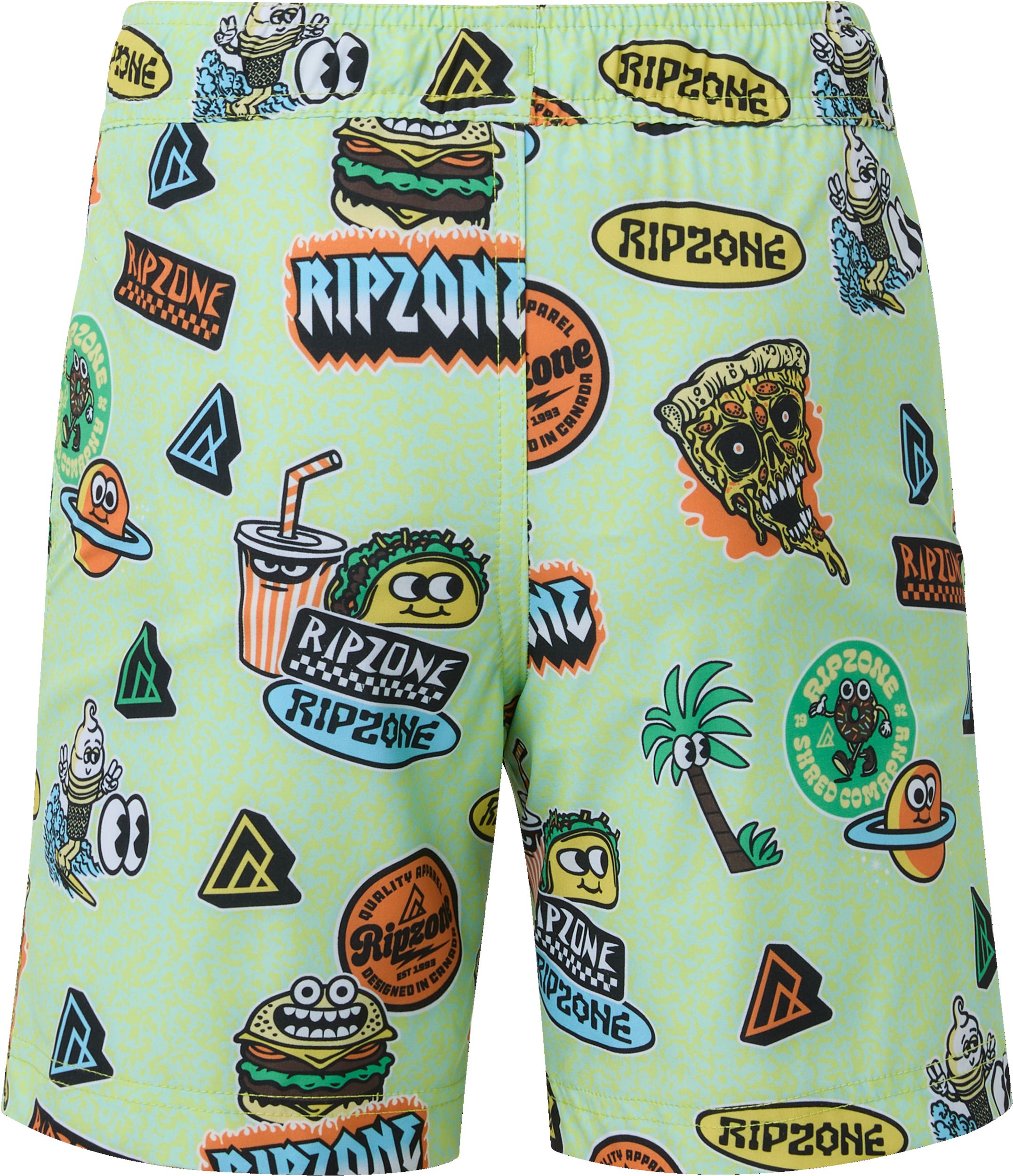 Ripzone Boys' Summer Solid Volley Swim Shorts