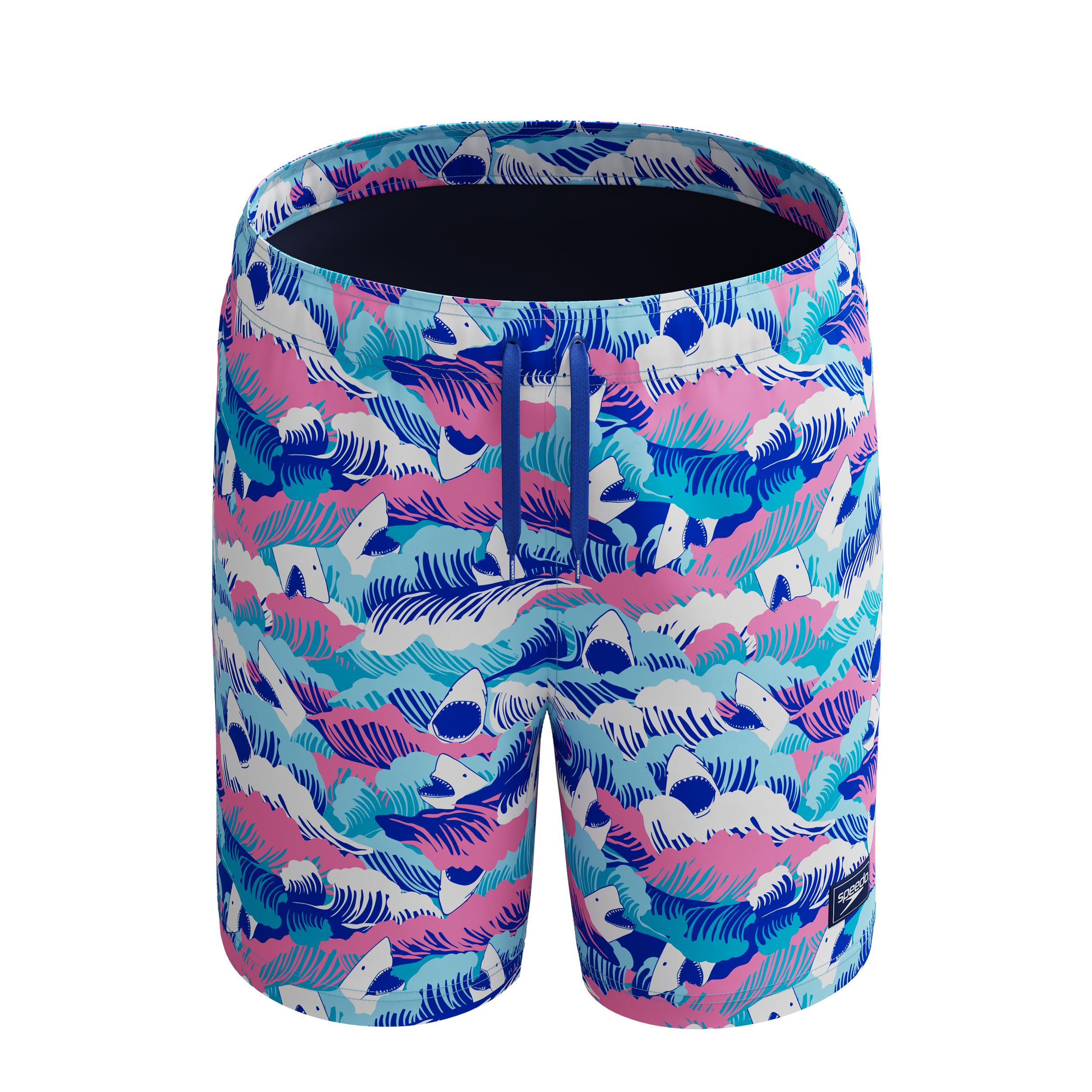 SPEEDO Kids' Print 15" Durable Water Repellent Volley Shorts