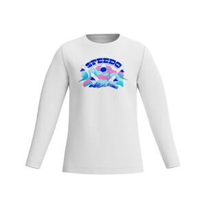 Speedo Boys' Graphic Swim Long Sleeve T Shirt