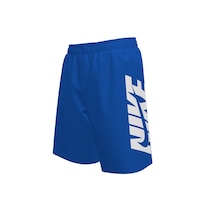 Nike Kids' Swim Breaker Aura Fade 7" Stretchy Swim Trunks Front_Angled_Left