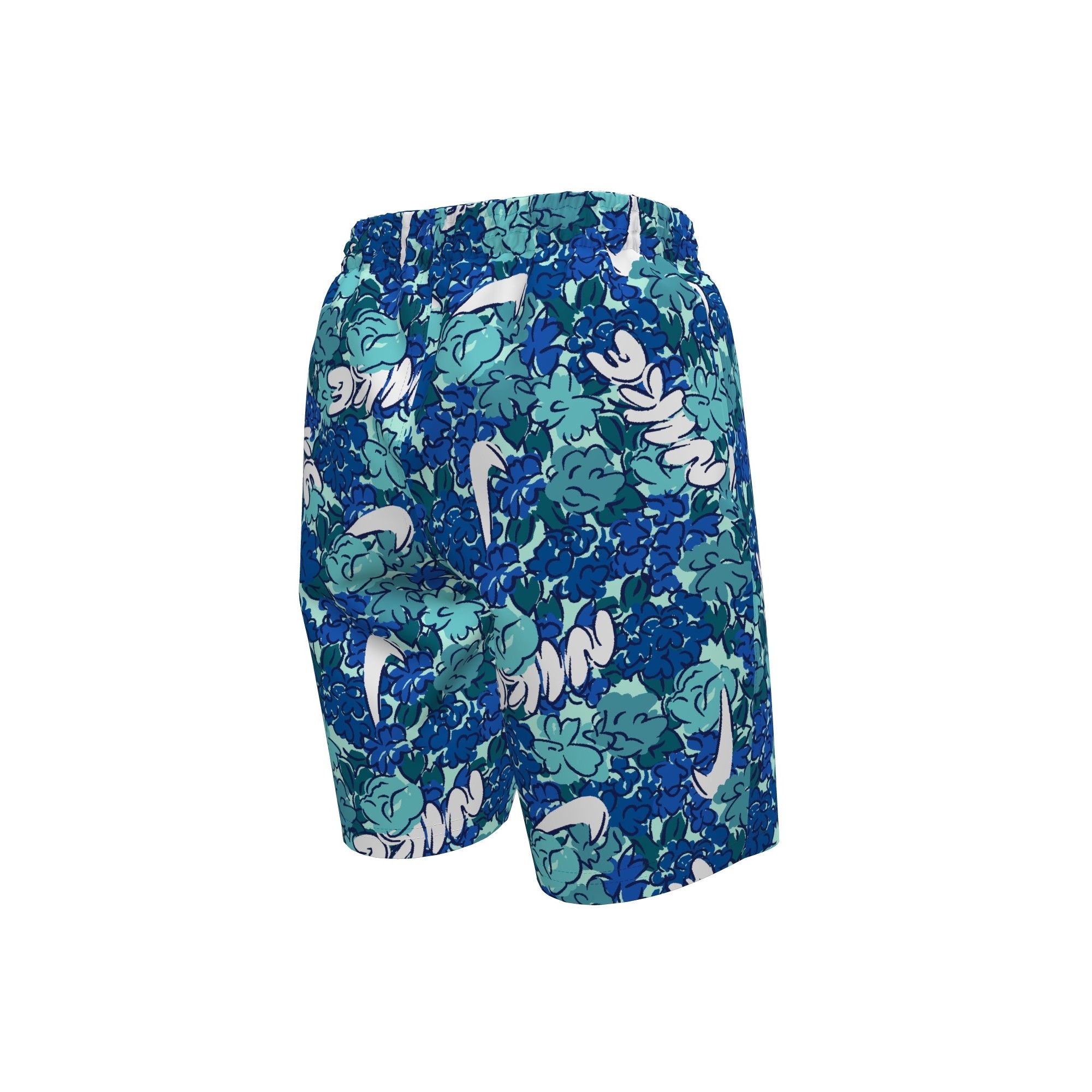 Nike Kids' Swim Breaker Floral 7" Tropical Print Swim Trunks