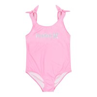 Hurley Girls' Shoulder Tie One Piece Swimsuit Front_Flat