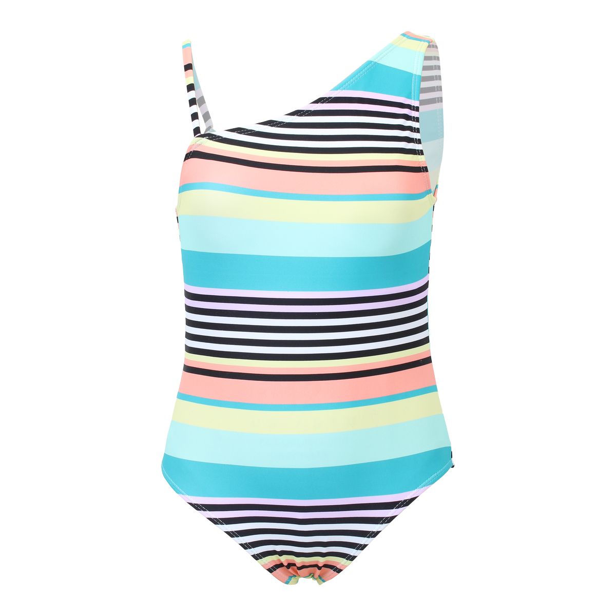 Mandarine Girls' Summer Flash 1 Shoulder One Piece Swimsuit | SportChek