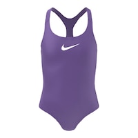 Nike Girls' Essential Racerback One Piece Swimsuit Front_Flat