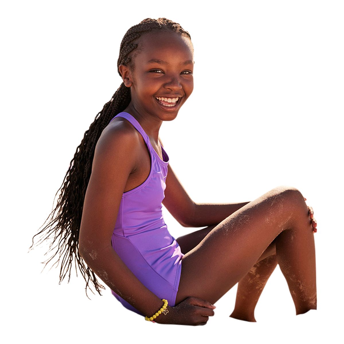 Nike Girls' Essential Racerback One Piece Swimsuit