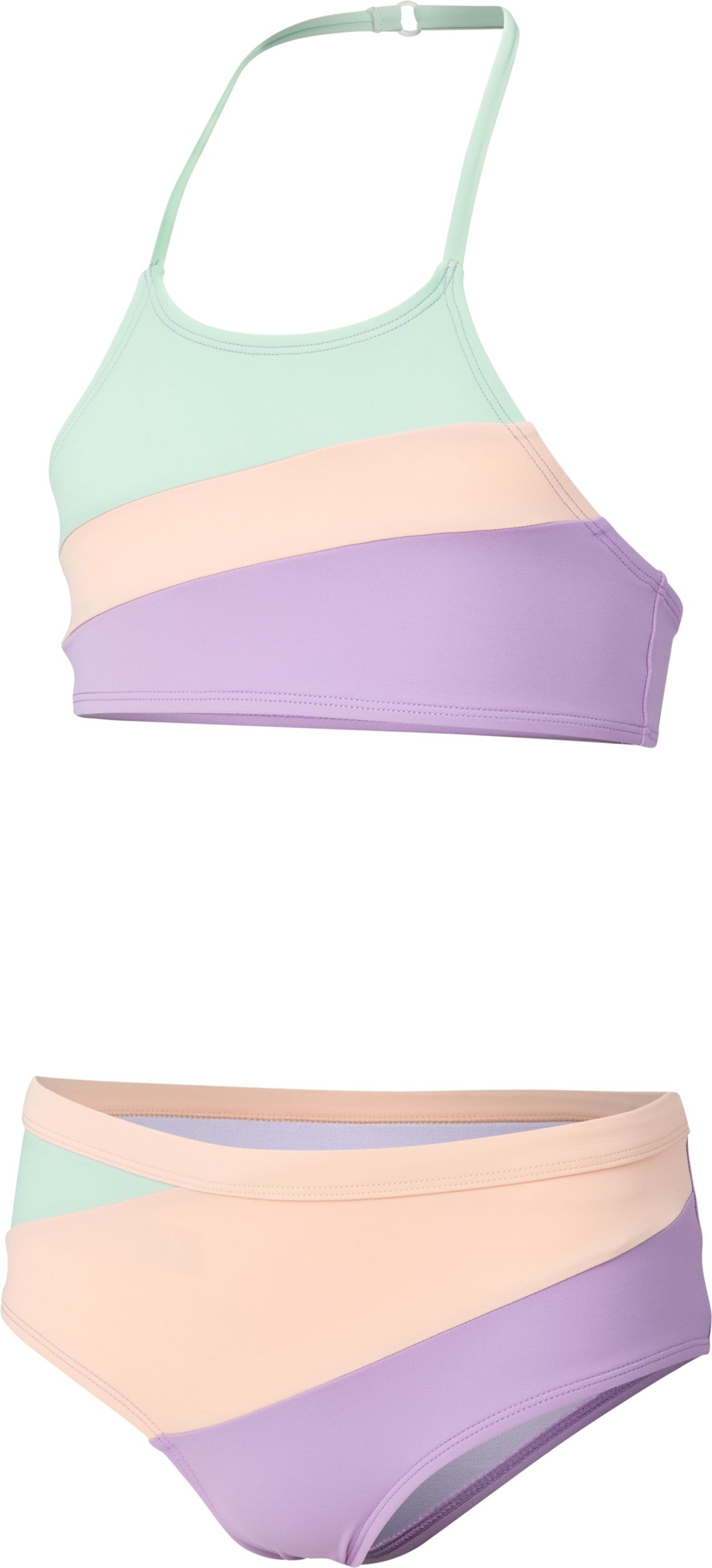 Ripzone Girls' PP Sibilla Halter Two Piece Bikini Set