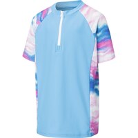 Ripzone Girls' Sleeveless Rash Guard Set Front_Angled_Left