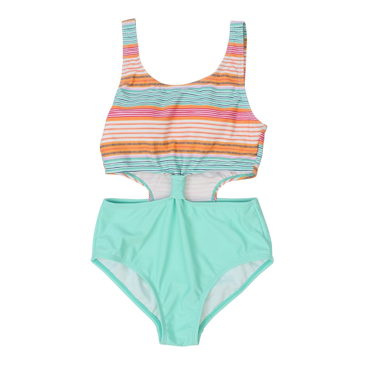 Low side one on sale piece bathing suit