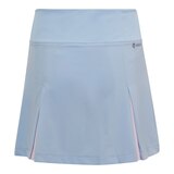 adidas Girls' Club Pleated Tennis Skirt Front_Flat