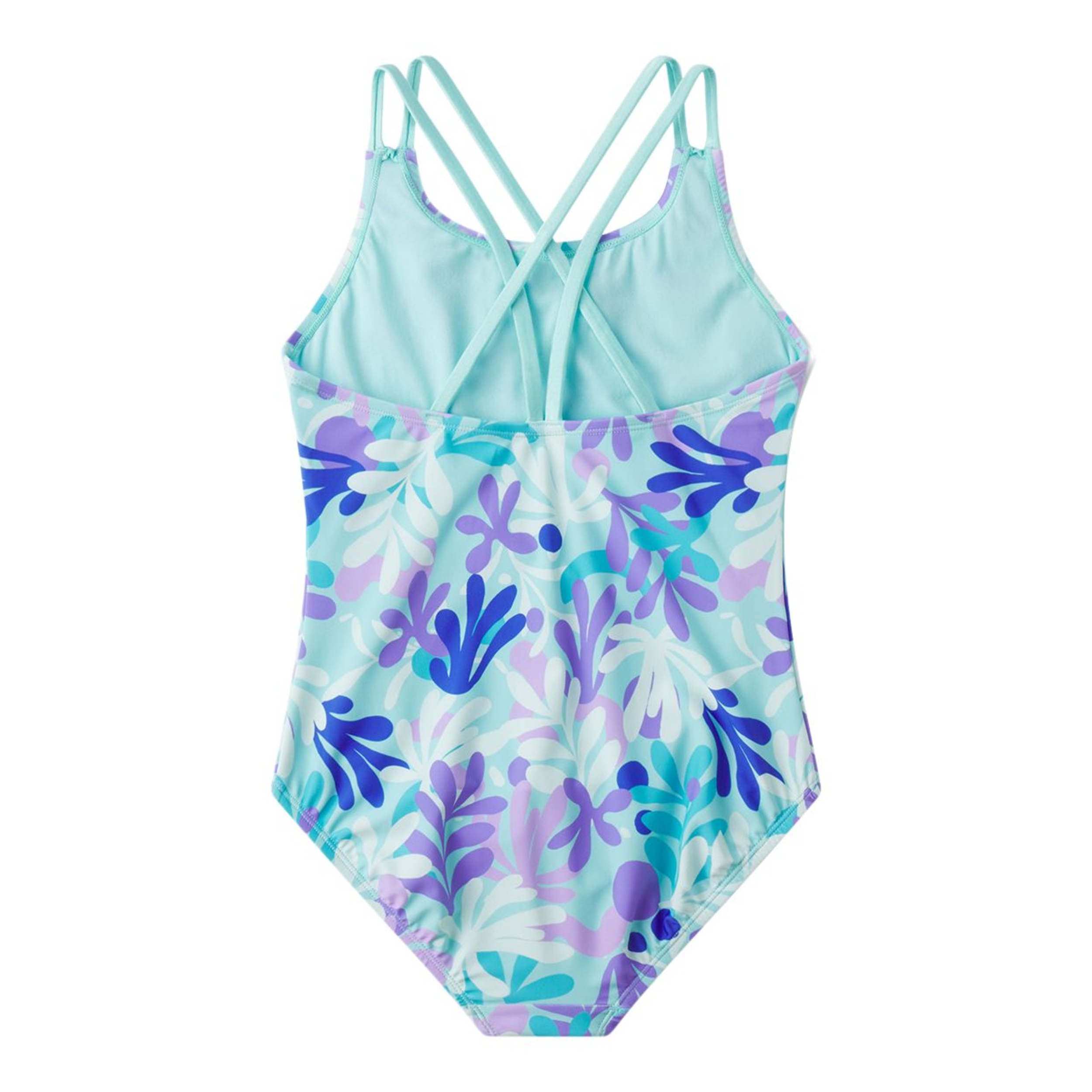 Speedo Girls' Print Shimmer Straps One Piece Swimsuit | SportChek