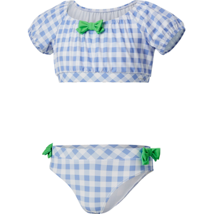 Ripzone Girls' SL Cropped Peasant 2-Piece Swimwear