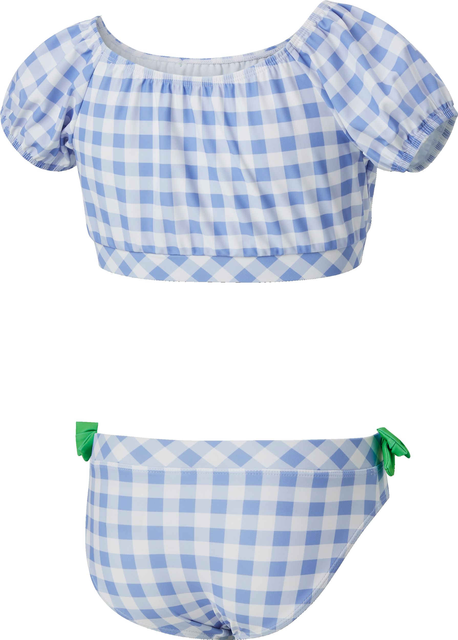 Ripzone Girls' SL Cropped Peasant 2-Piece Swimwear