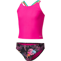 Ripzone Girls' SL Tankini Set Front_Angled_Left