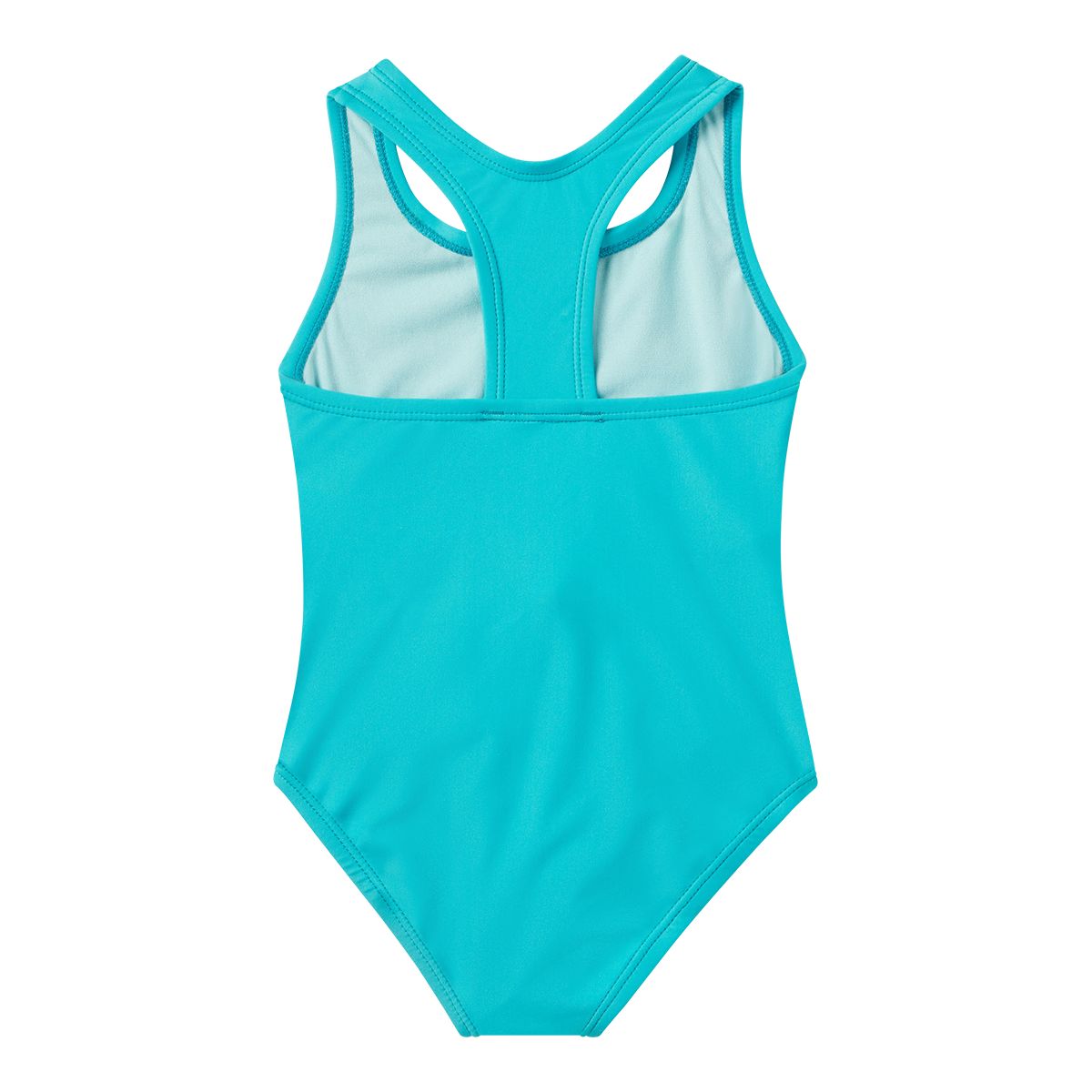 Speedo Girls' Solid Racerback One Piece Swimsuit