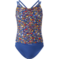 Ripzone Girls' Disty Sarita Floral Tankini Set Front_Flat