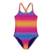 Under Armour Girls' One Piece Swimsuit Front_Flat