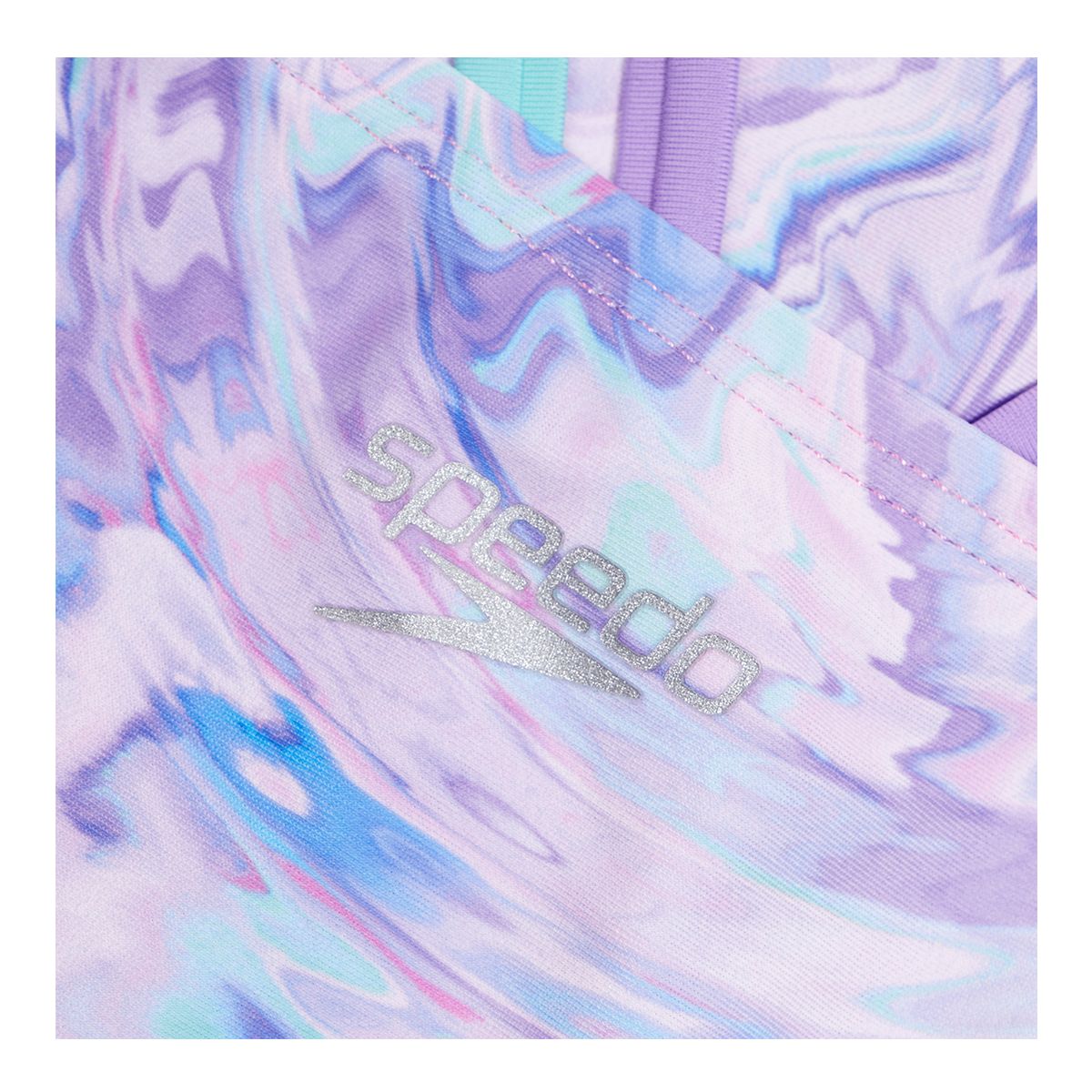 Speedo Girls' Print Strappy One Piece