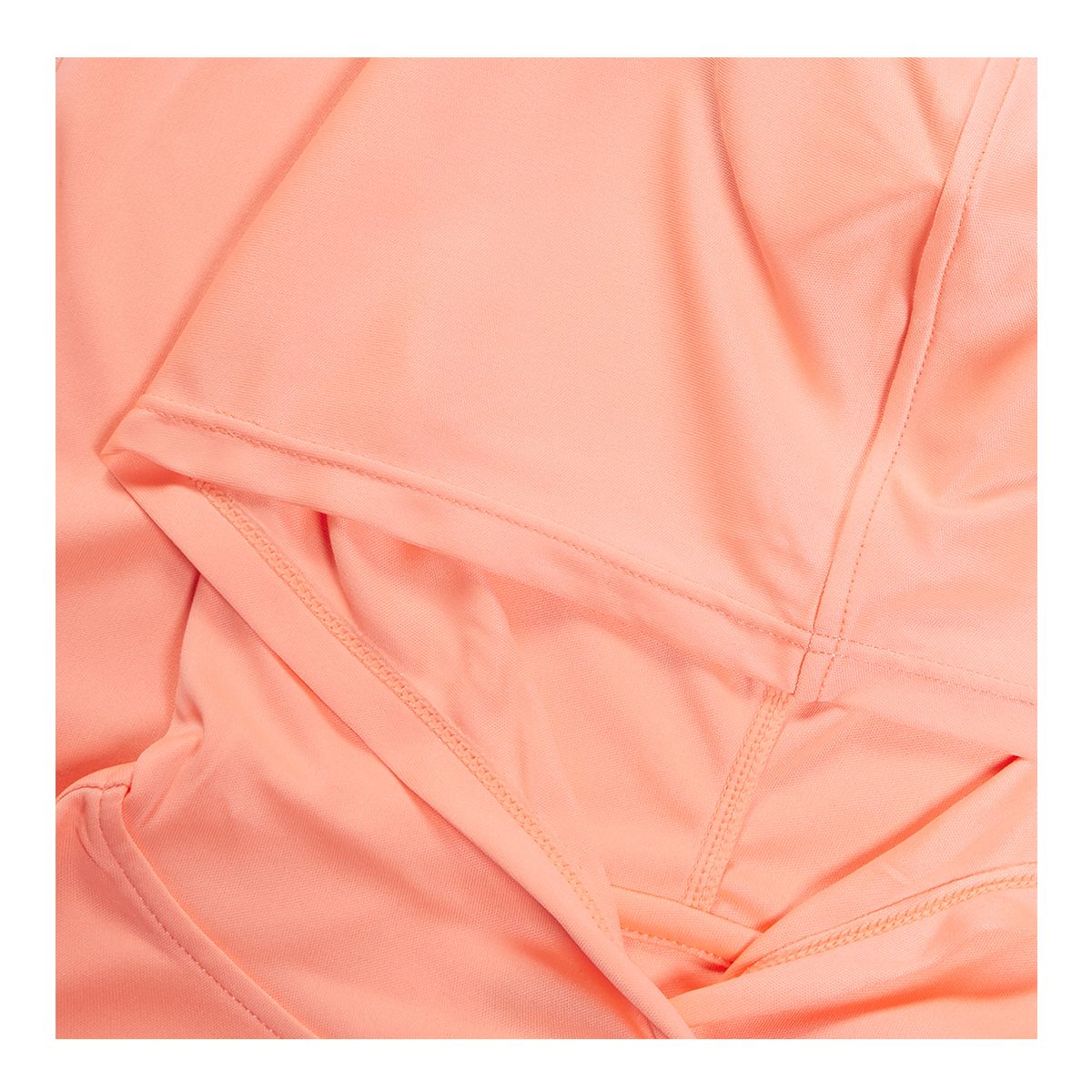 Speedo Girls' Solid Hooded Swim T Shirt