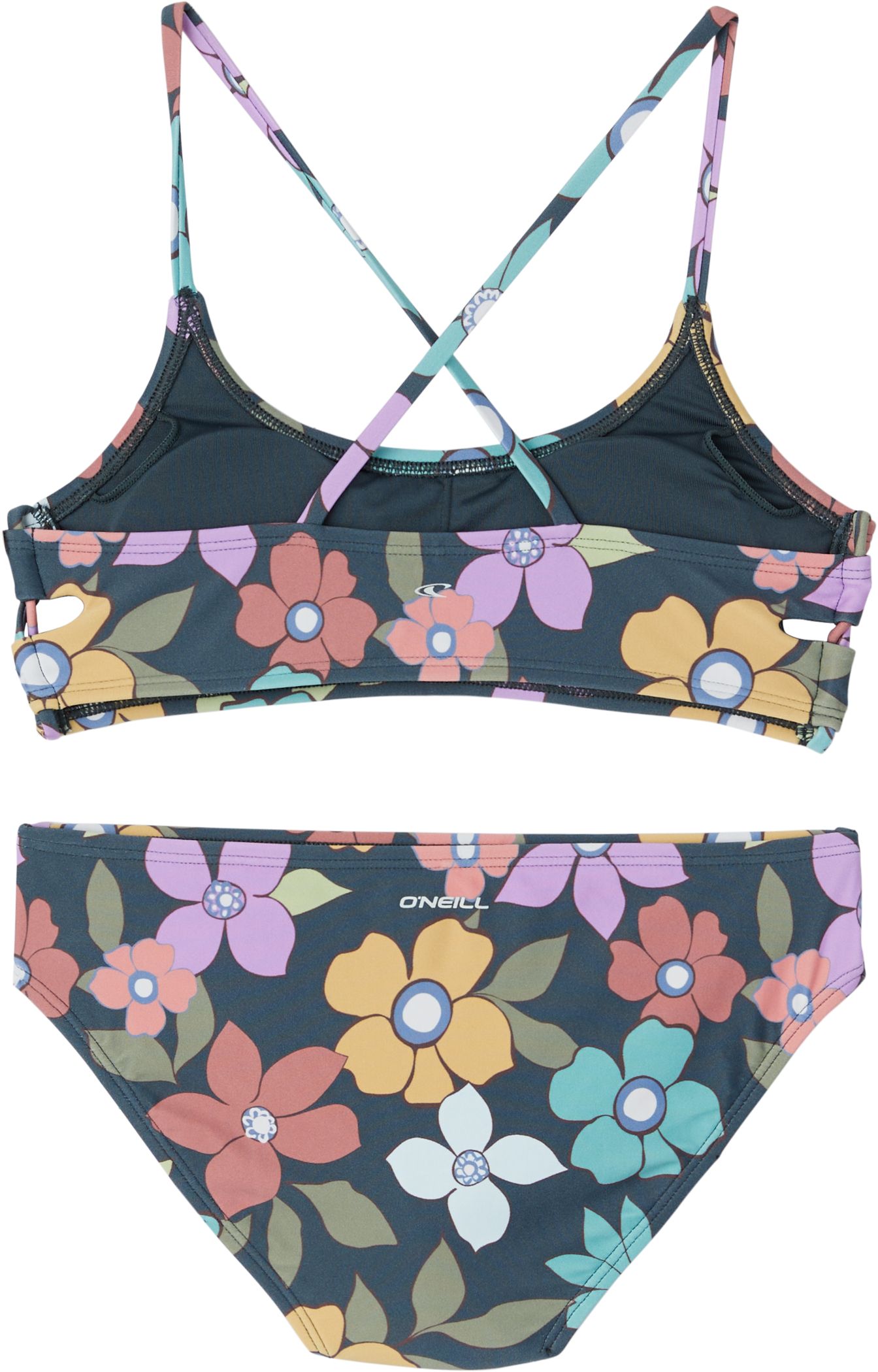 O'Neill Girls' Layla Floral Bralette Swim Set