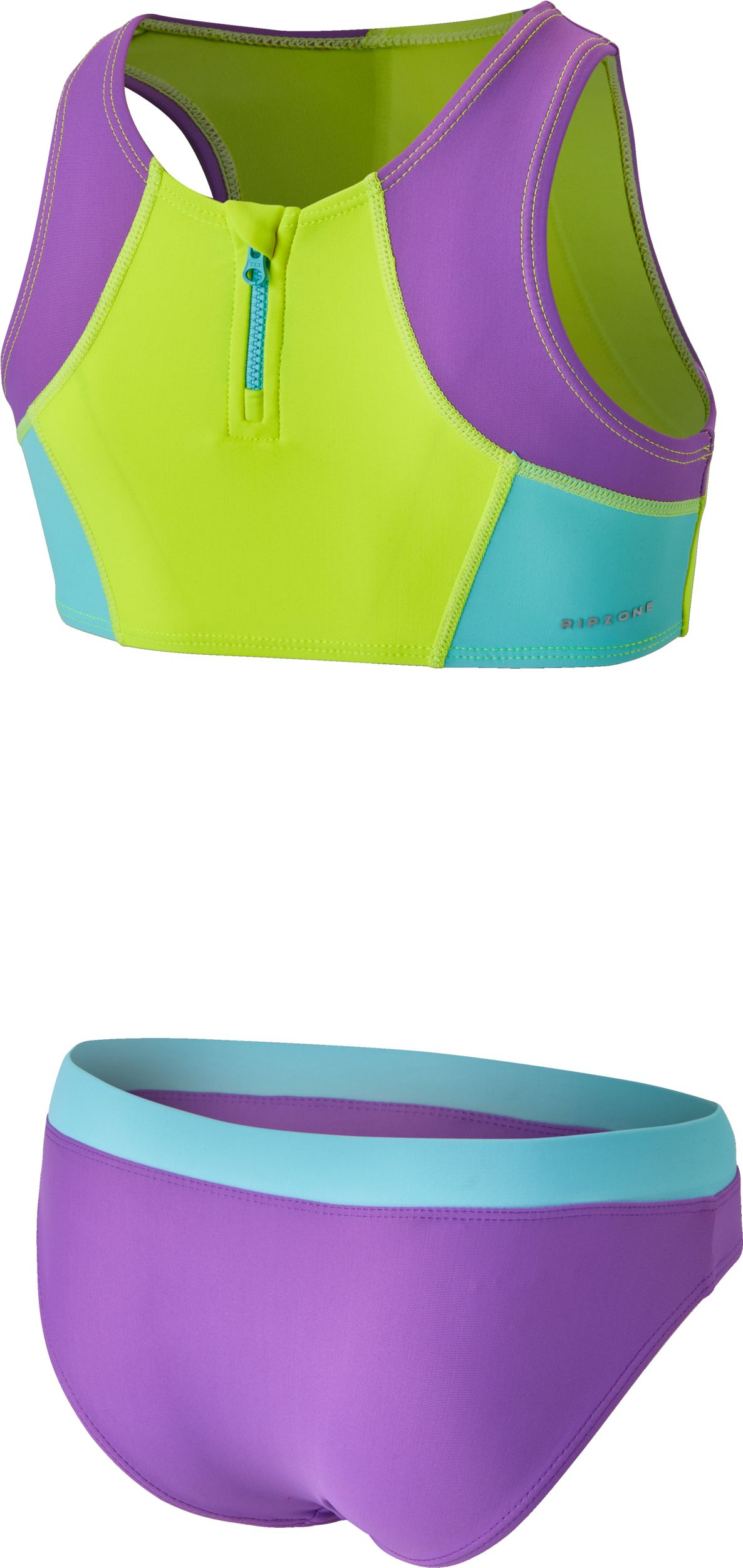 Ripzone Kids' Reflection Two Piece Swimwear Set