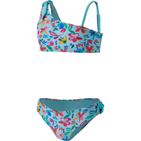 Ripzone Kids' Asymmetrical Floral Two Piece Bikini Front_Angled_Left