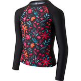 Ripzone Kids' Floral Long Sleeve Rashguard T-Shirt Front_Angled_Left