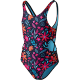 Ripzone Kids' Cut Out Floral One Piece Swimsuit Front_Angled_Left