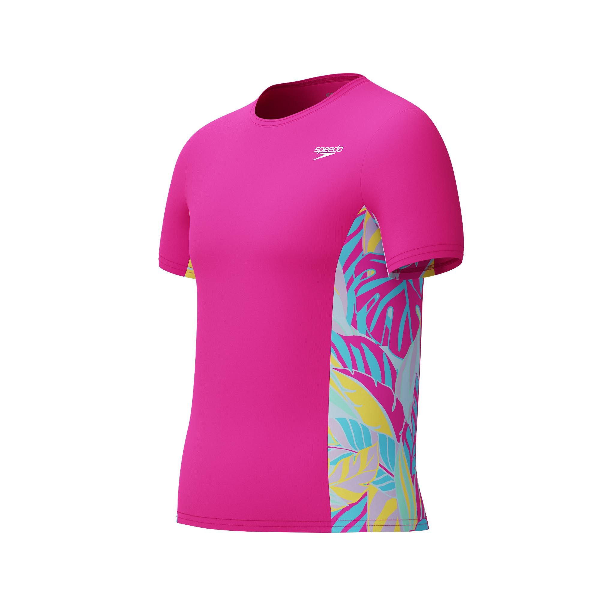 Speedo Girls' Printed Rashguard
