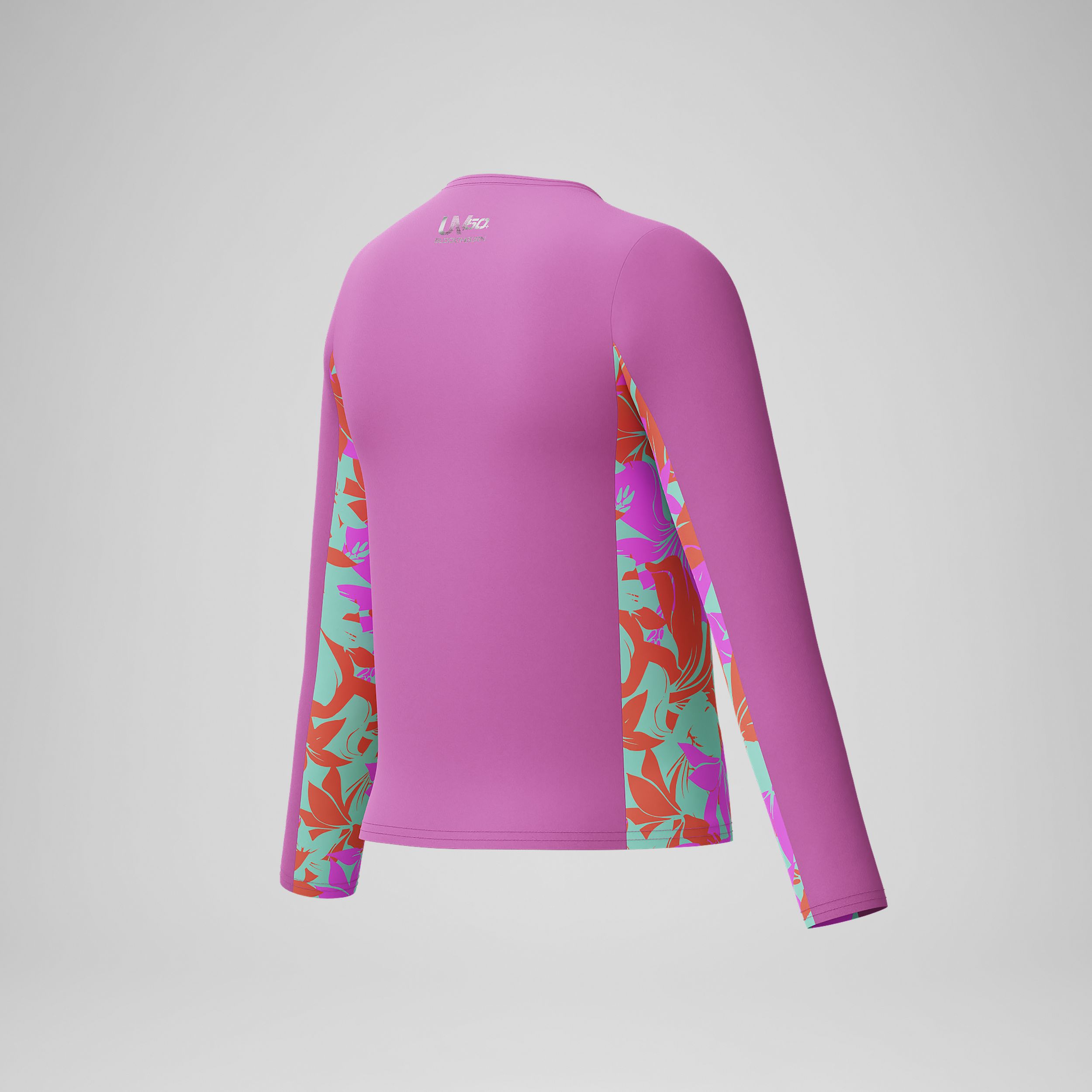 Speedo Girls' Long Sleeve Printed Rashguard