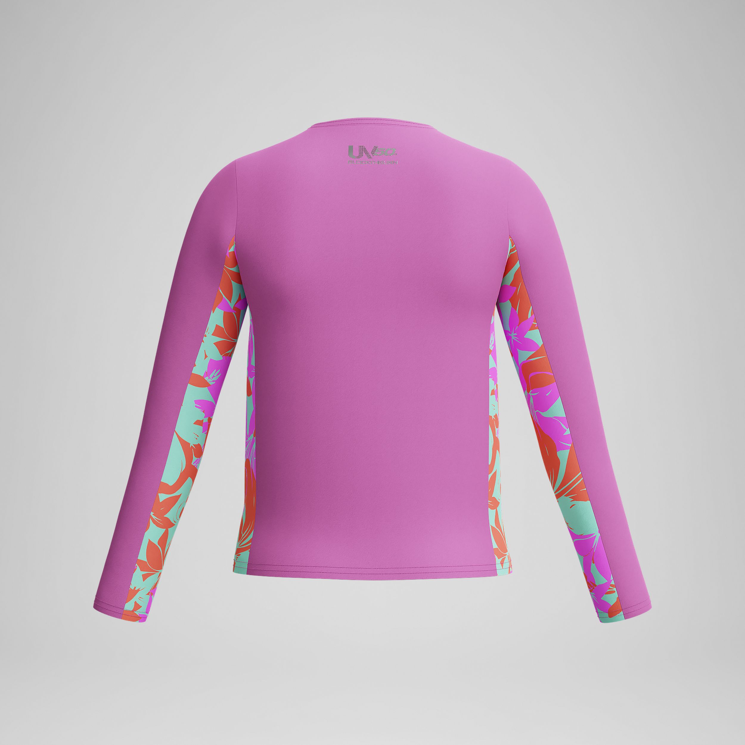 Speedo Girls' Long Sleeve Printed Rashguard