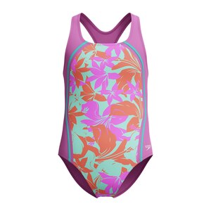 Speedo Girls' Sport Splice One Piece Swimsuit