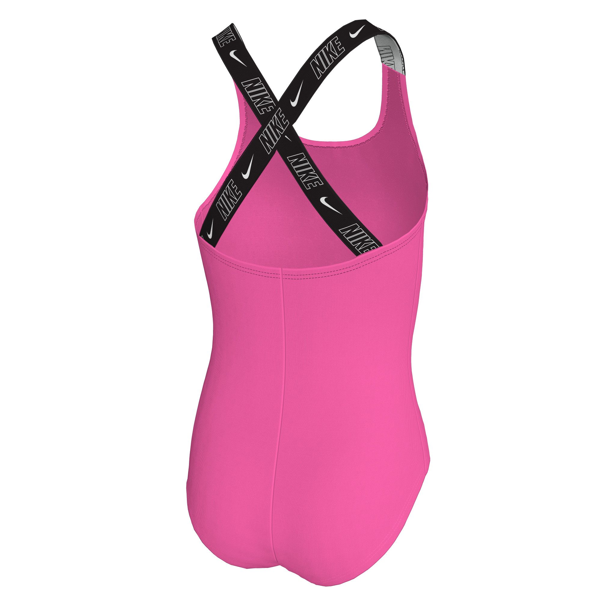Nike Kids' Logo Tape Crossback One Piece Swimsuit