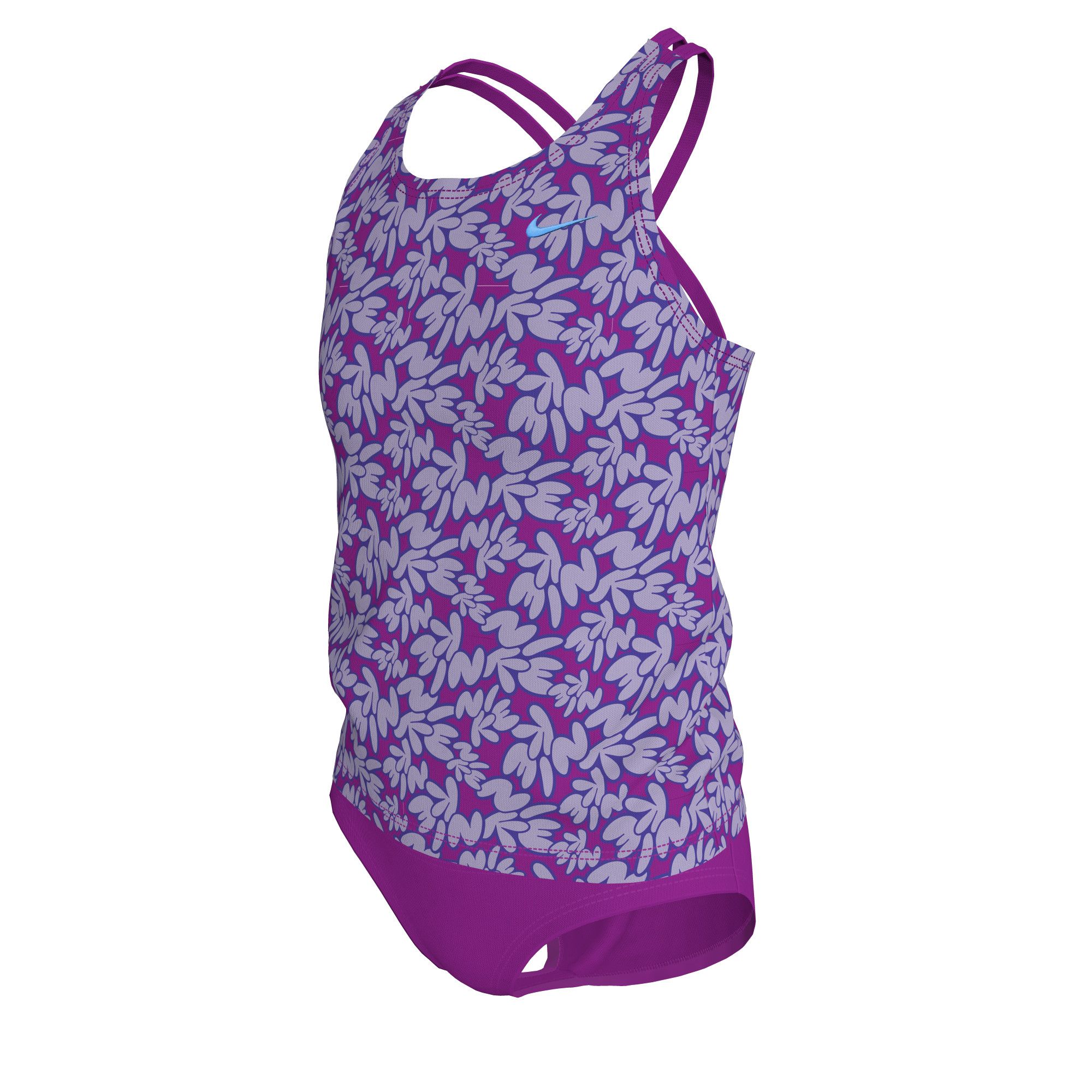 Nike Girls' Bubble Script Two Piece Tankini Set