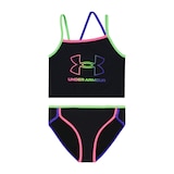 Under Armour Girls' Angled Two Piece Midkini Set Front_Flat