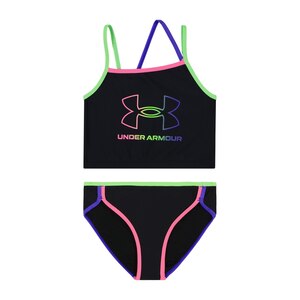 Under Armour Girls' Angled Two Piece Midkini Set