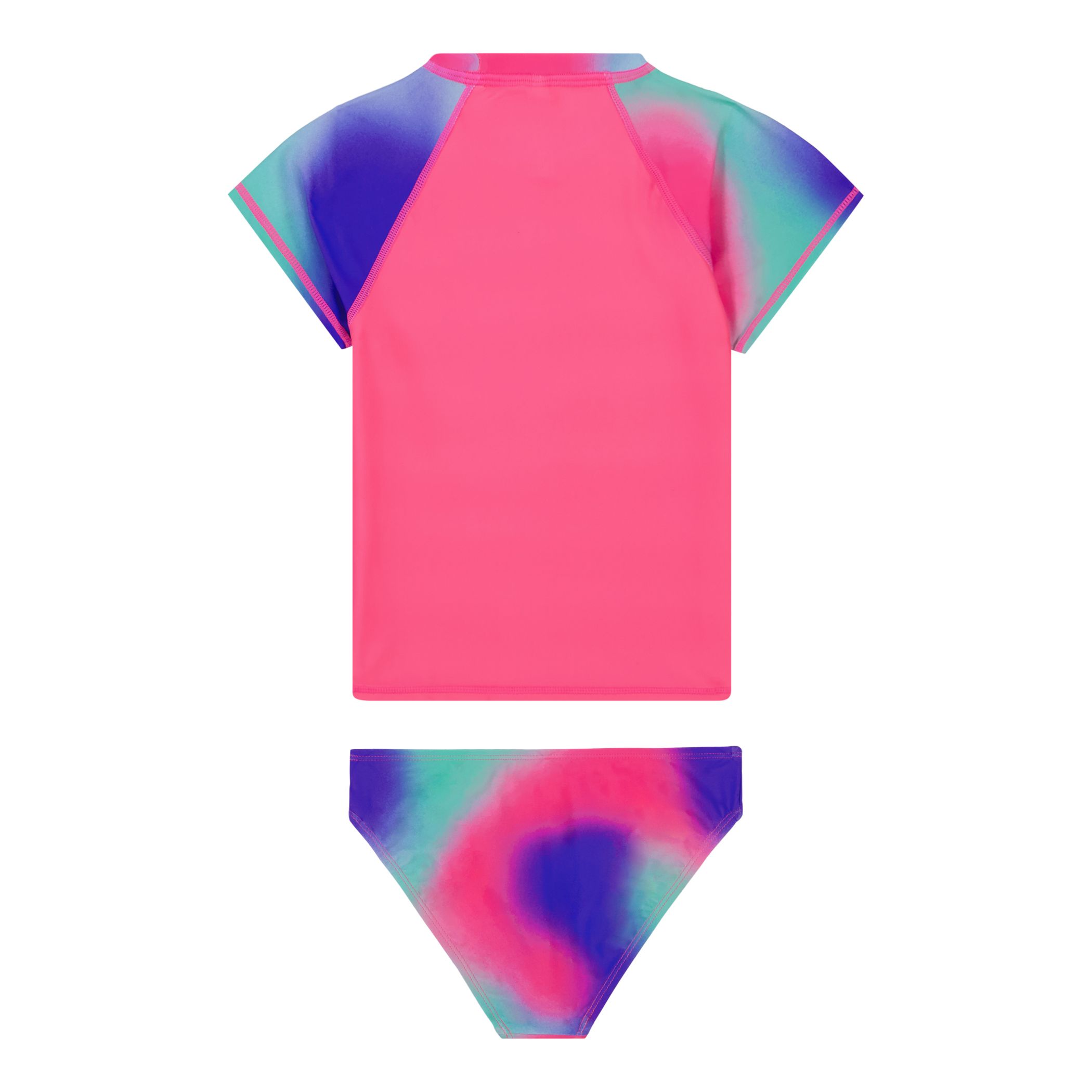 Under Armour Girls' Short Sleeve Rashguard Set