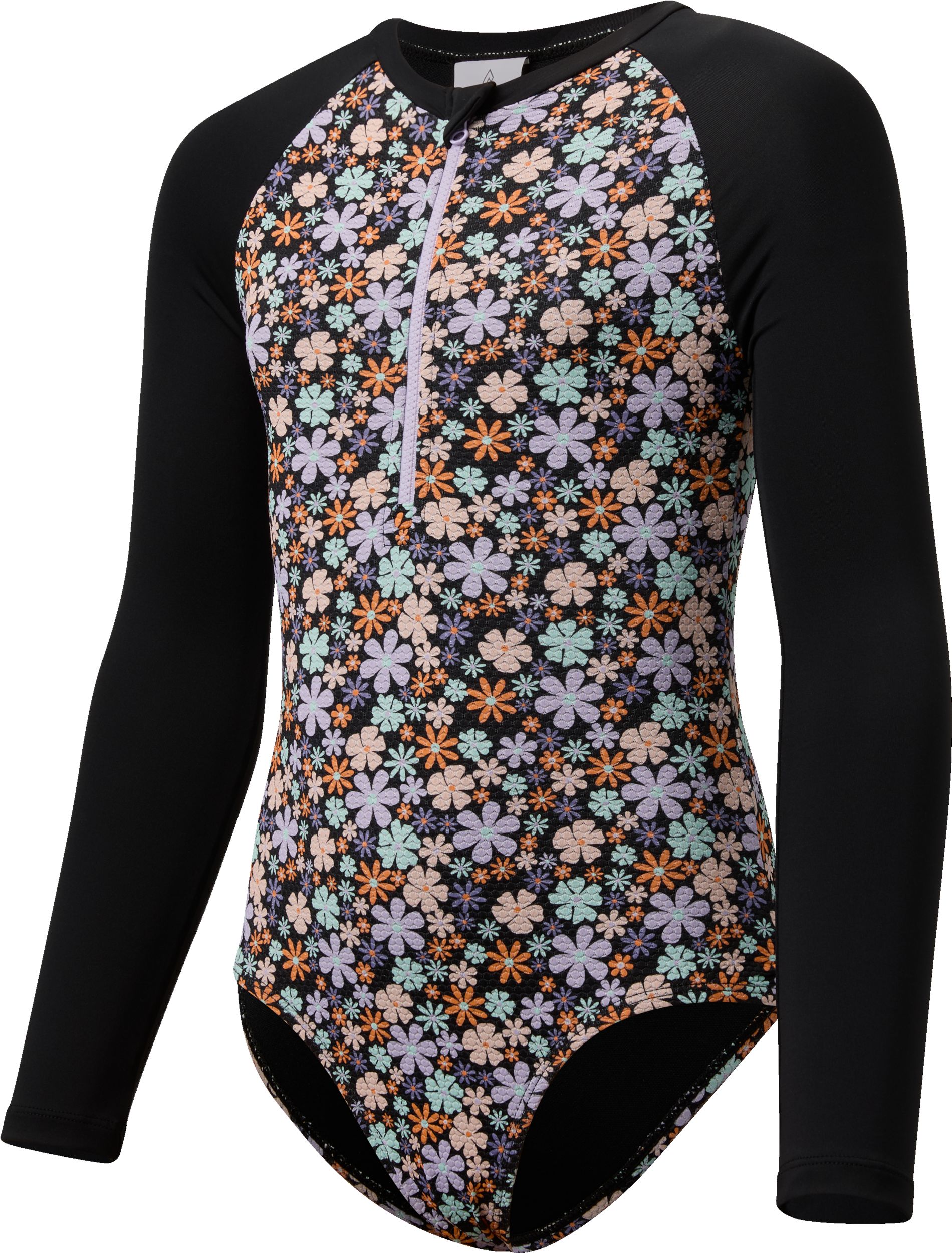 Ripzone Kids' One Piece Long Sleeve Rashguard