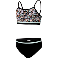 Ripzone Kids' Adjustable Two Piece Bikini Set with UPF 50 Front_Angled_Left