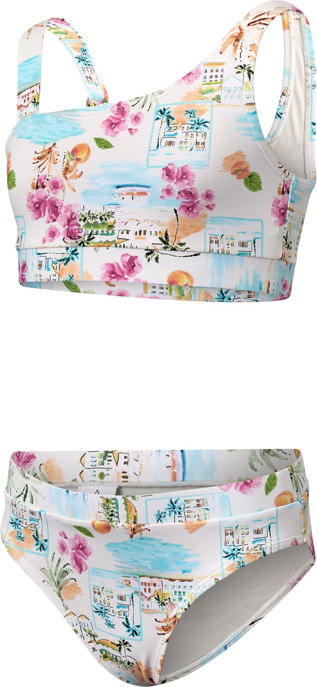 Ripzone Kids' Asymmetrical Bikini Set