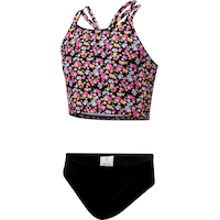 Ripzone Kids' Two Piece Tankini Swimsuit Set Front_Angled_Left
